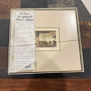 Art Works Hard Scrapbook Picture Craft 12x12 kit in storage box. New!